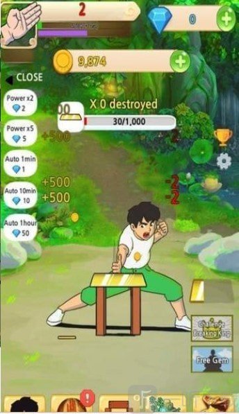 疯狂劈砖块免广告下载